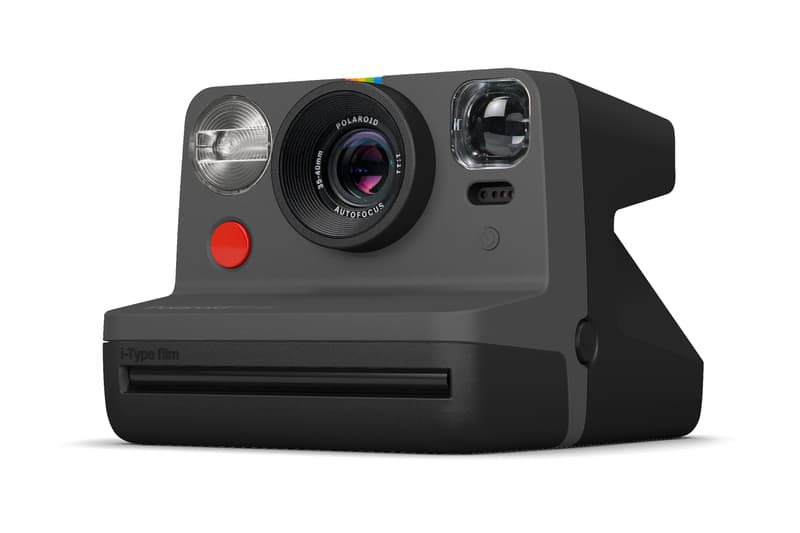 polaroid now instant analog camera film photography red orange yellow green blue white