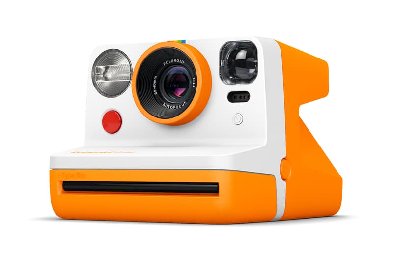 polaroid now instant analog camera film photography red orange yellow green blue white