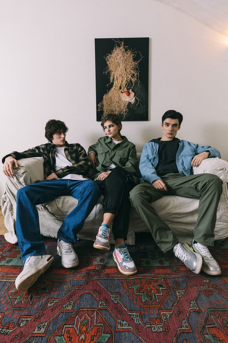 premiata italian luxury sneaker brand debuts spring/summer 2020 sizey collection sharky drake