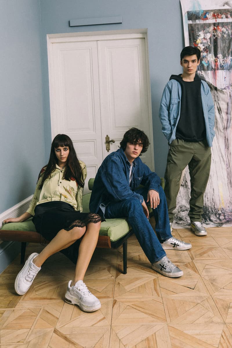 premiata italian luxury sneaker brand debuts spring/summer 2020 sizey collection sharky drake