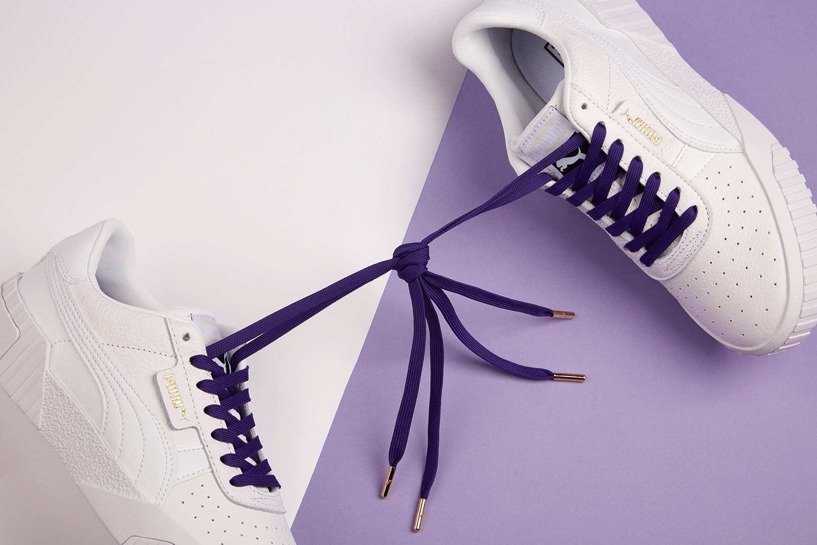 puma international womens day women win charity donation purple ultraviolet shoe laces 