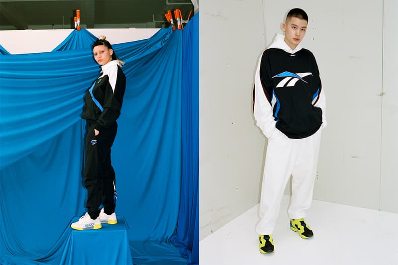 reebok awake ny collaboration workout lo plus instapump fury sneakers white neon yellow blue black footwear shoes sneakerhead