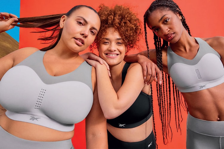 Reebok Women's Puremove+ High Impact Sports Bra, Grey & Orange