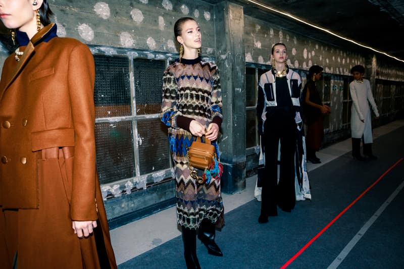 sacai Fall/Winter 2020 Collection Backstage Paris Fashion Week