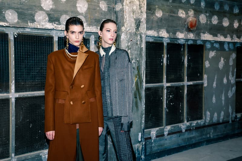 sacai Fall/Winter 2020 Collection Backstage Paris Fashion Week