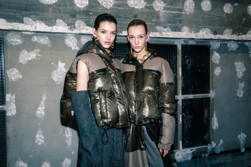 sacai Fall/Winter 2020 Collection Backstage Paris Fashion Week
