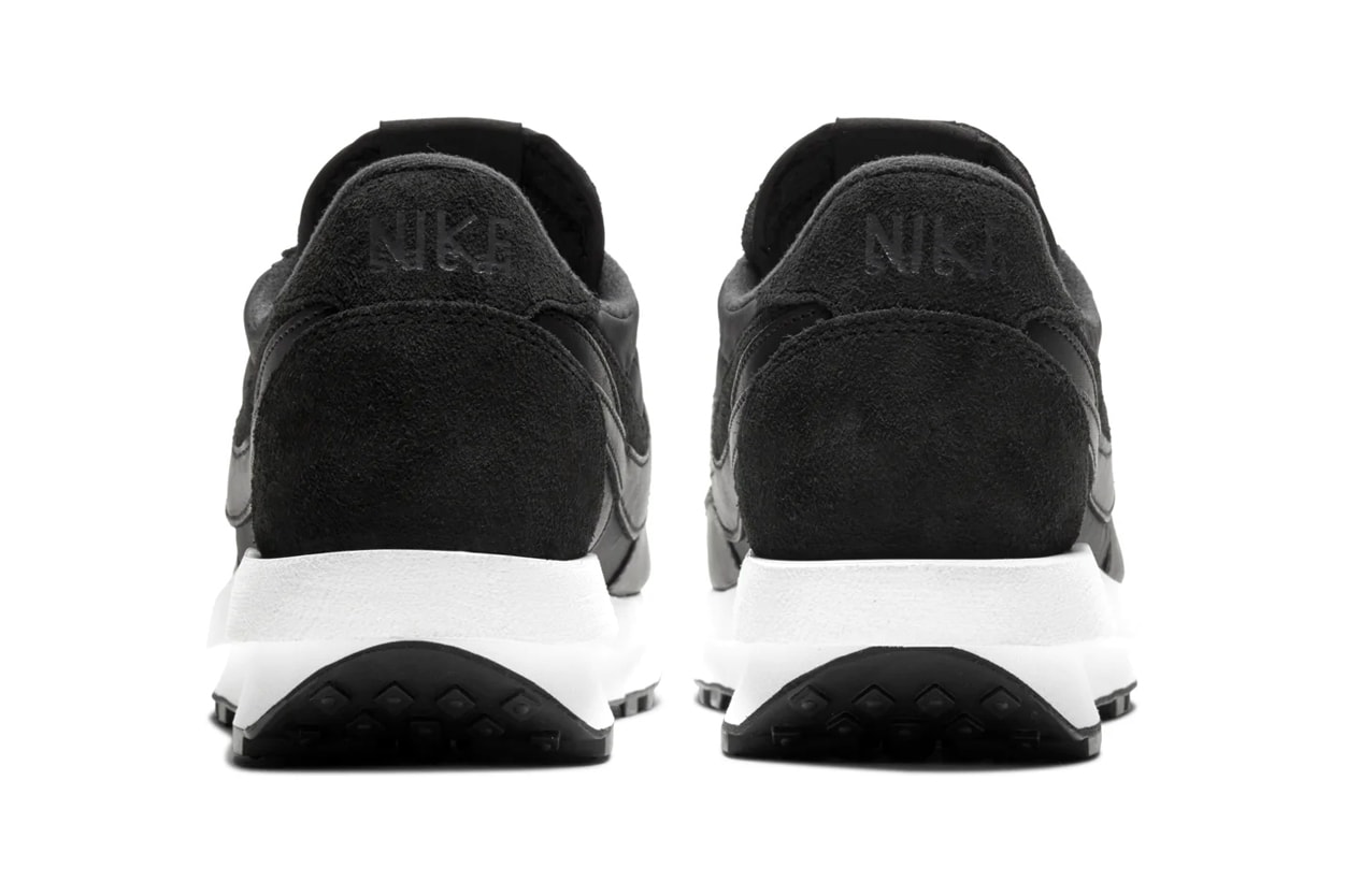 sacai x Nike LDV Waffle White Black Nylon Release Date