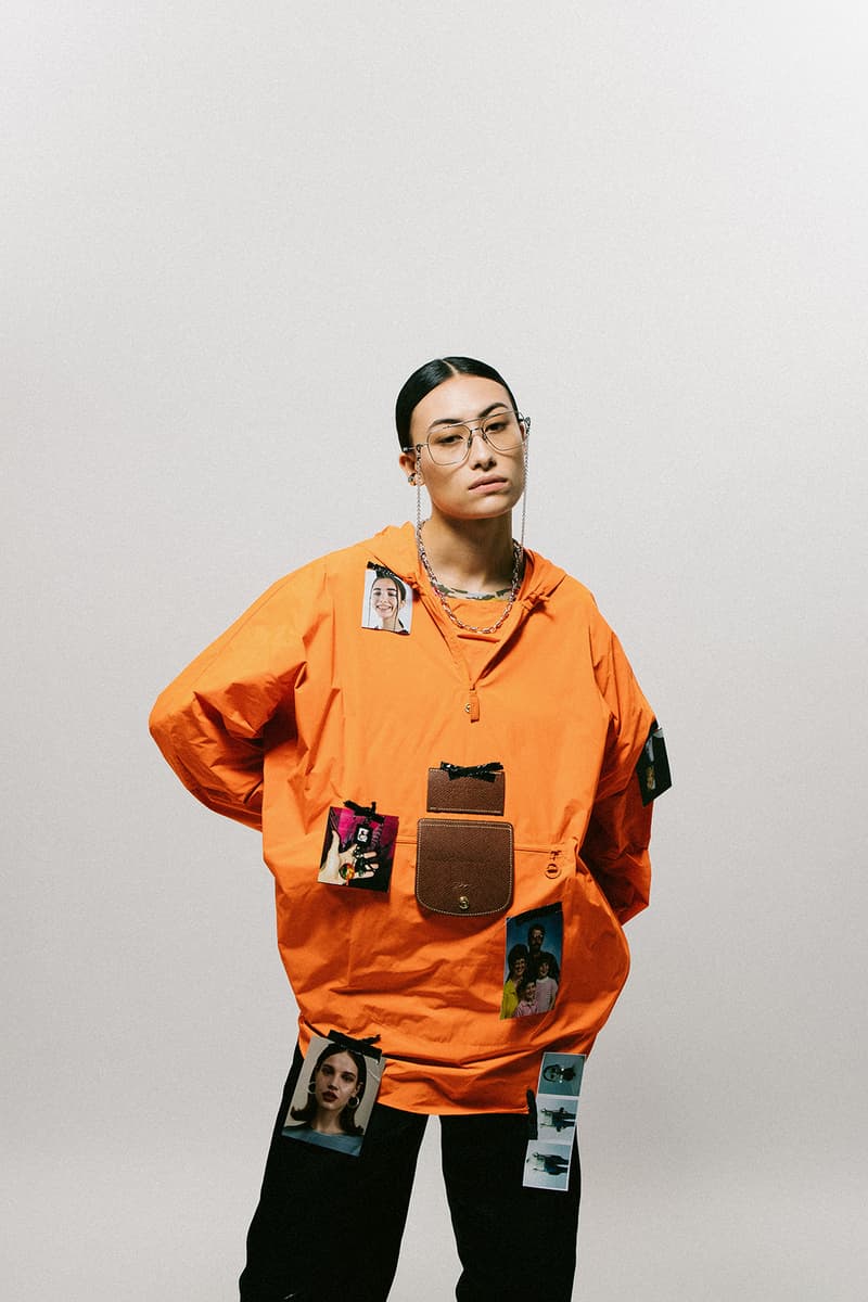 stephanie dheygere hbxwm jewelry earrings necklaces glasses orange hoodie outerwear shirts surreal flowers black cap hat