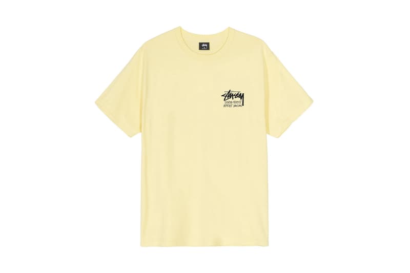 Stussy Spring Summer 2020 Collection Dover Street Market London Arrivals Logo Print Pastel T-Shirt