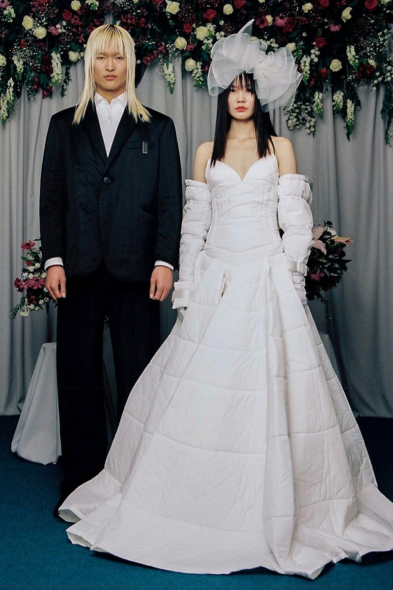SU GI Fall/Winter 2020 Lookbook Emerging Korean Designer Wedding Dress Marriage Streetwear Suits Dresses 
