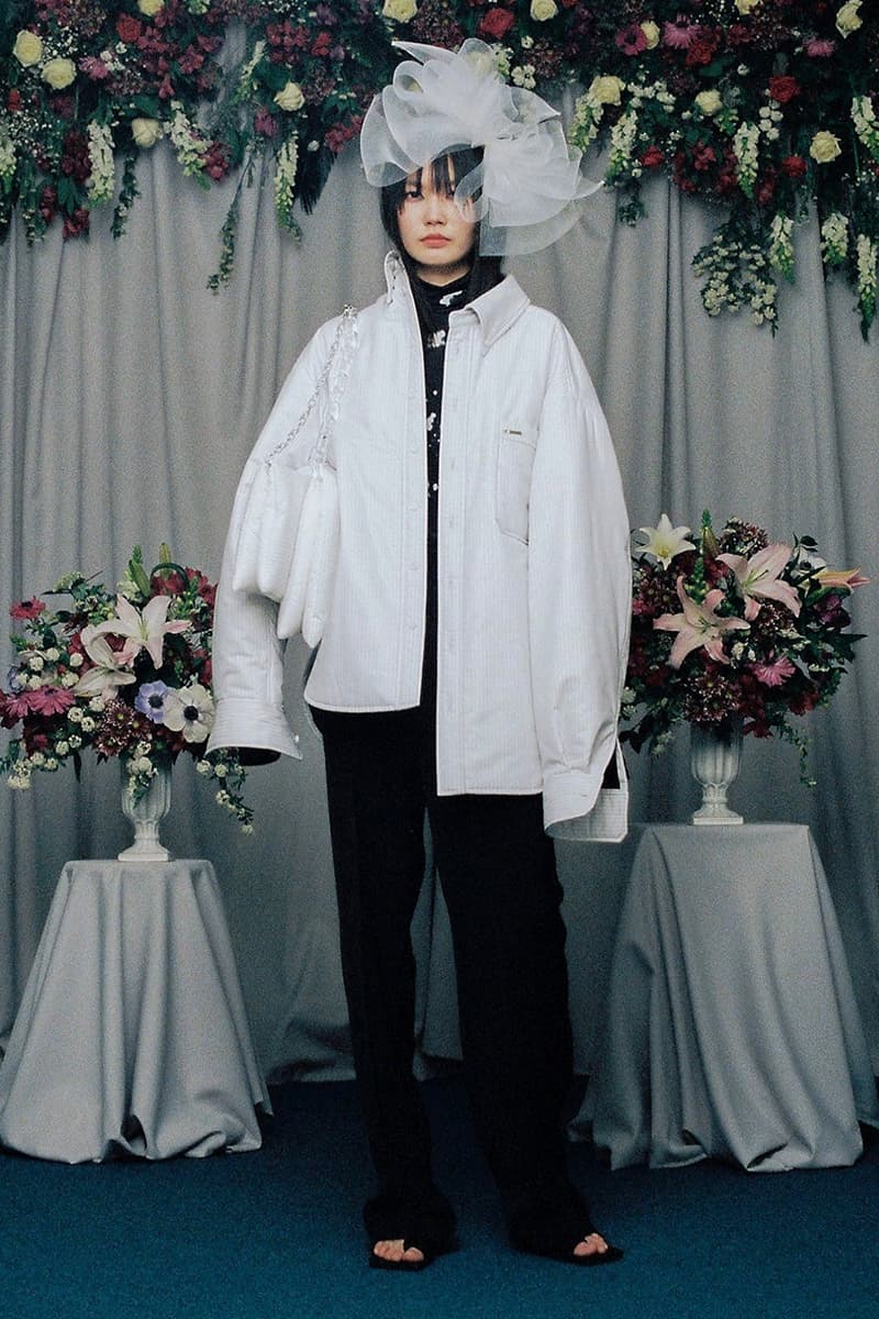 SU GI Fall/Winter 2020 Lookbook Emerging Korean Designer Wedding Dress Marriage Streetwear Suits Dresses