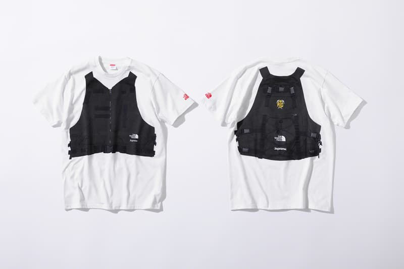 supreme the north face collaboration spring gore tex outerwear rtg jackets bags beanies black red neon green