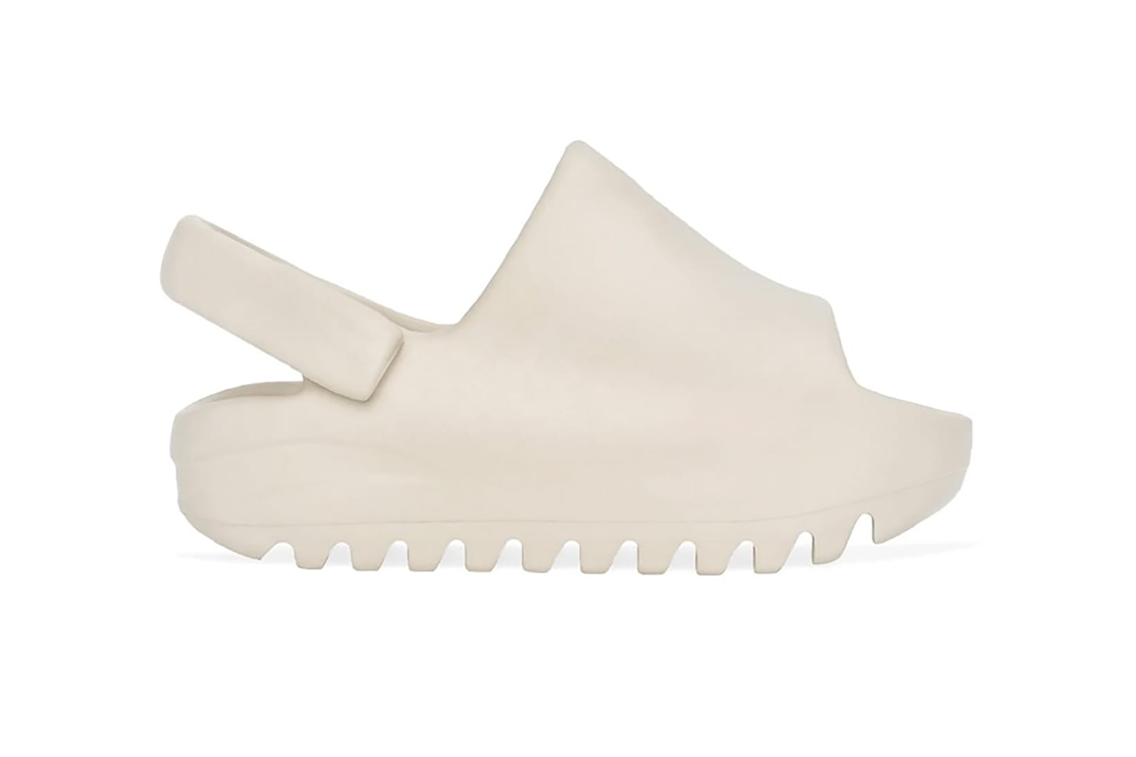 white yeezy slippers