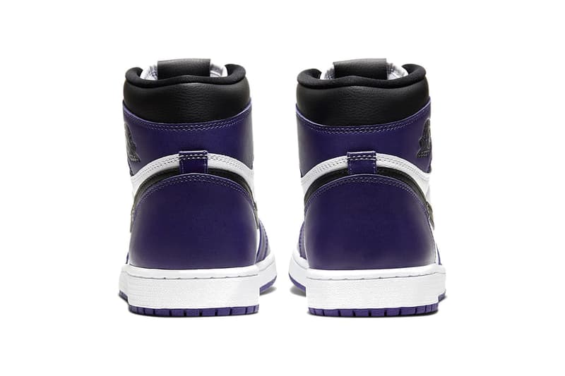 Nike Air Jordan 1 Retro Hi Purple White Release Hypebae Nike Air Jordan 1 Retro Hi Purple White Release Hypebae