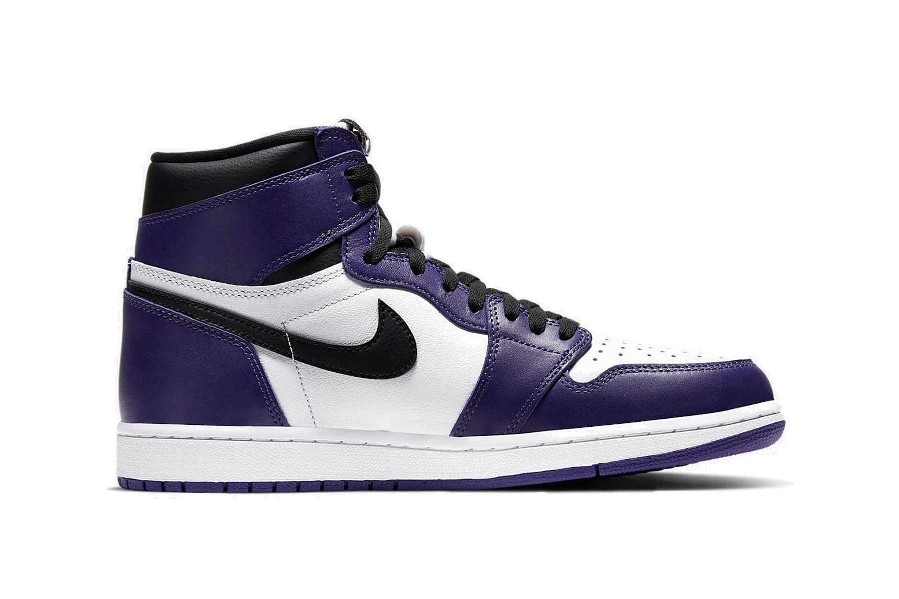 Nike Air Jordan 1 Retro Hi Purple/White Release Date Raffle Online Sneaker Shoe 