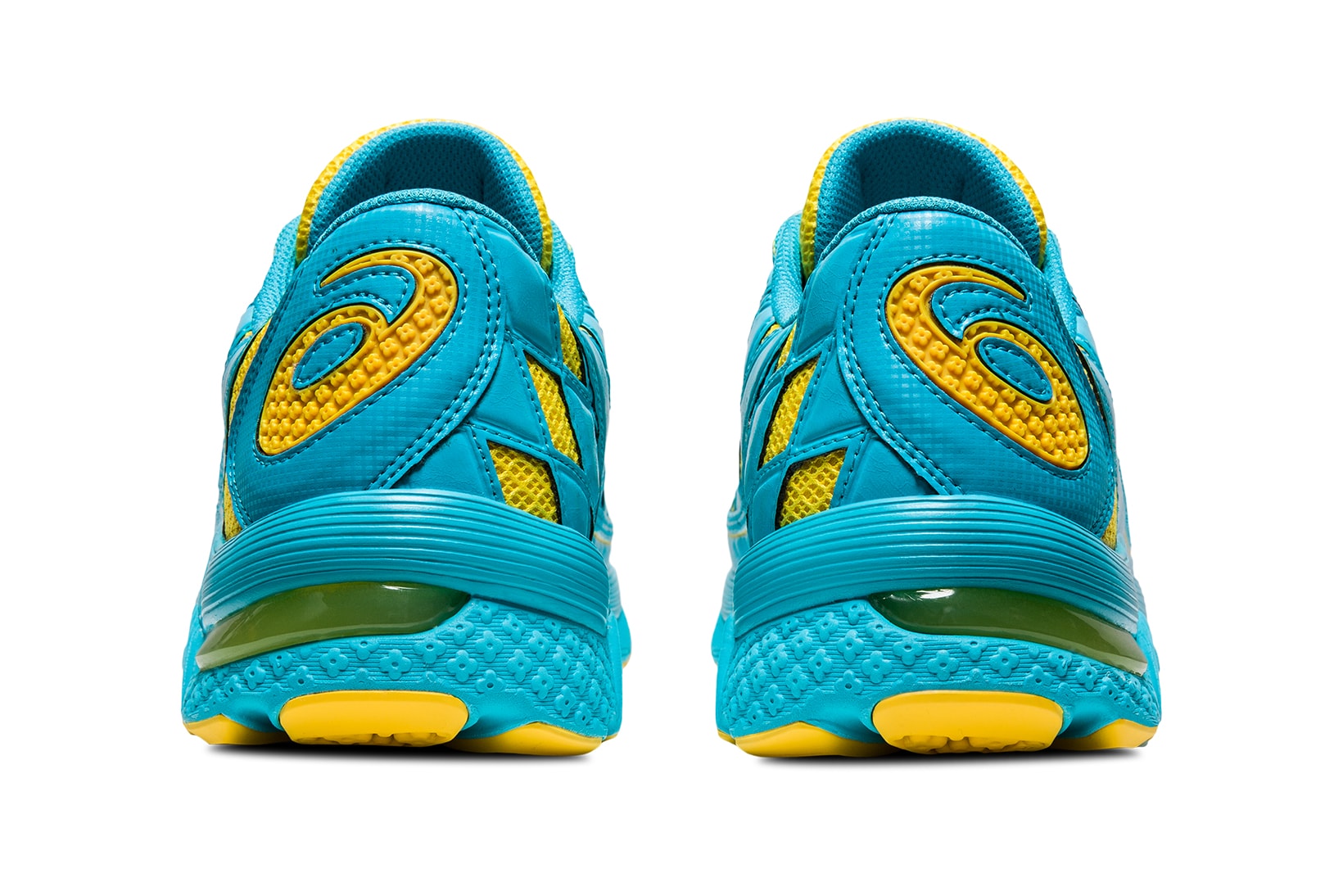 asics kiko kostadinov collaboration gel kiril blue yellow sneakers shoes footwear sneakerhead