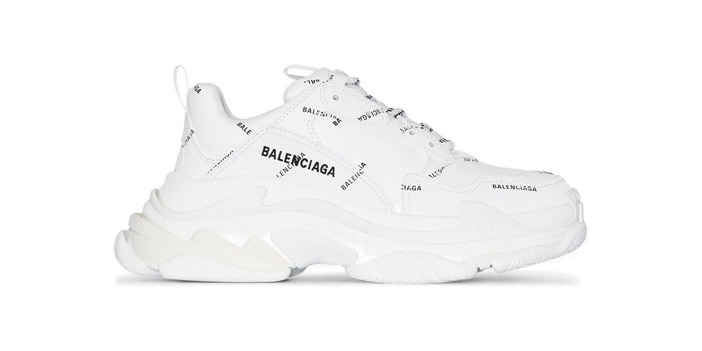 white balenciaga sneakers