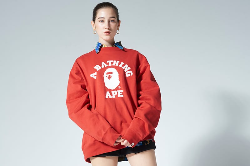 Peep Statement Streetwear Items in BAPE's SS20 Women's Lookbook