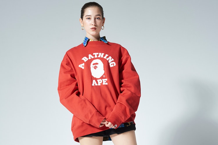 Peep Statement Streetwear Items in BAPE's SS20 Women's Lookbook