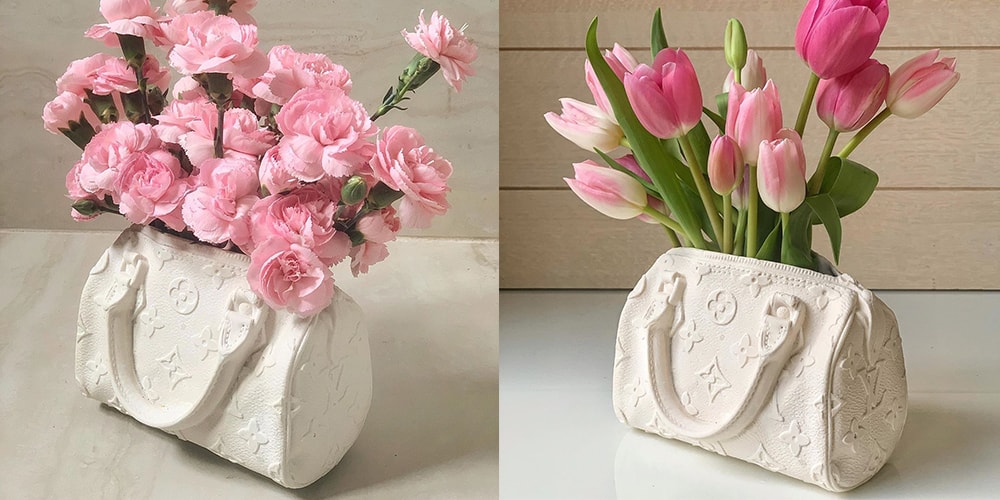 Elevate Your Home With This Louis Vuitton Speedy Bag-Shaped Flower Vase