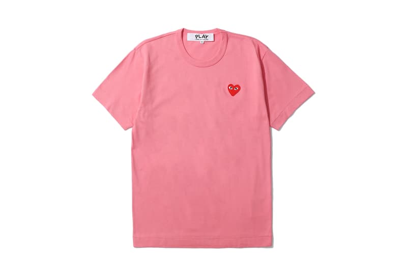 COMME des GARÇONS PLAY Spring/Summer Collection Pink Green Blue Pastel Graphics Print