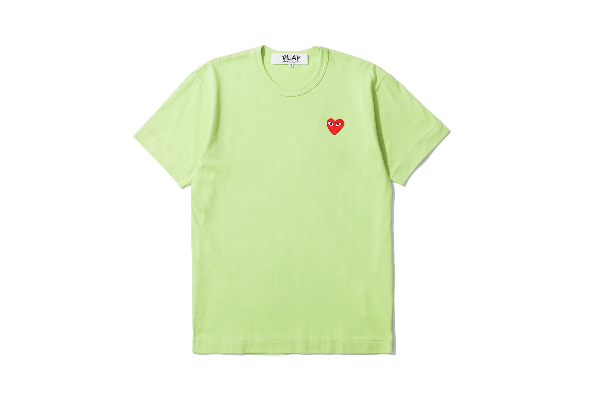 COMME des GARÇONS PLAY Spring/Summer Collection Pink Green Blue Pastel Graphics Print