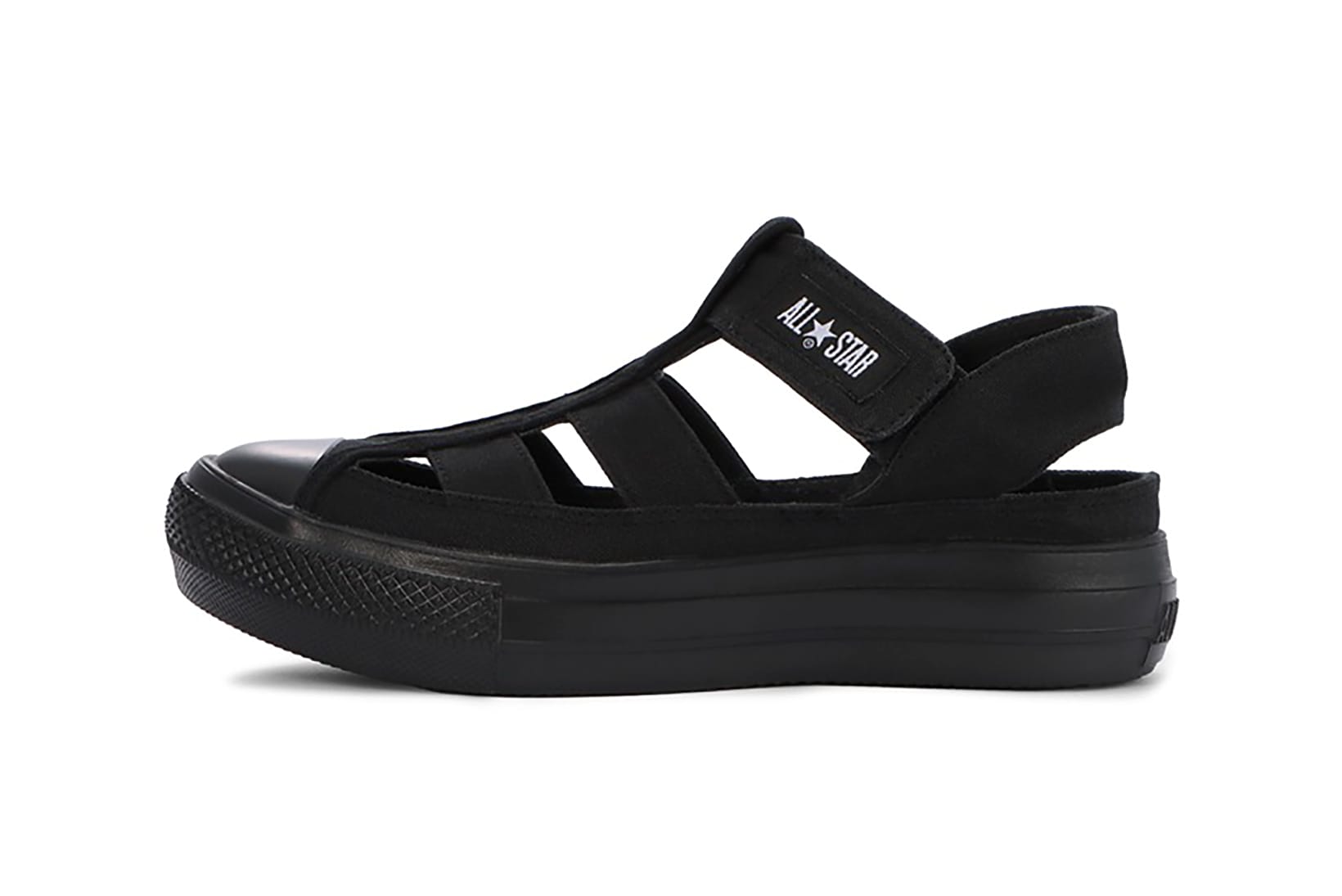 converse gladiator sandals black