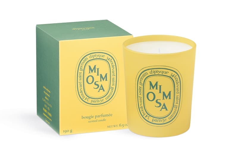 diptyque coloring spring limited edition candle collection mothers day geranium freesia