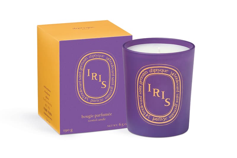 diptyque coloring spring limited edition candle collection mothers day geranium freesia