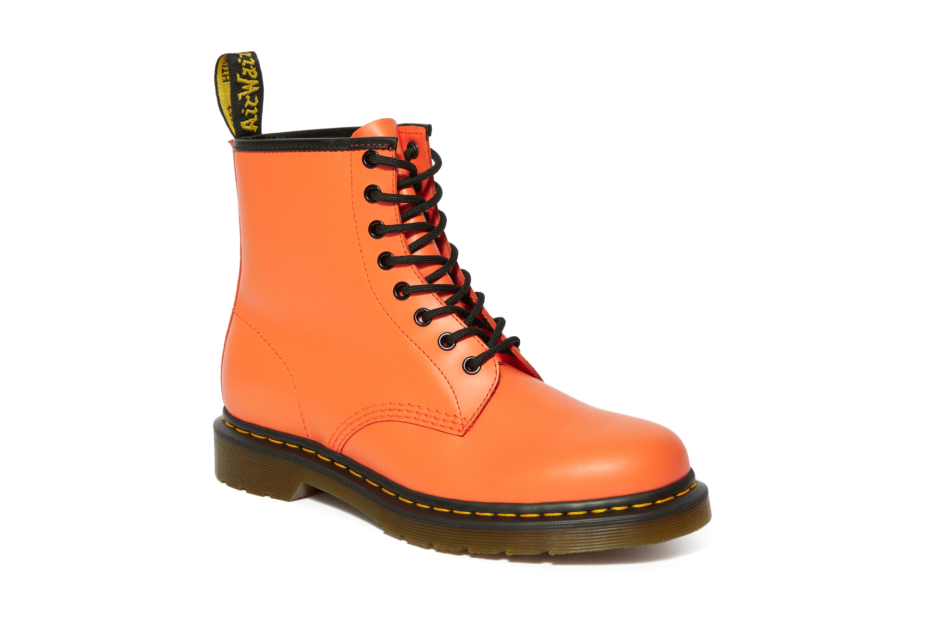 Dr. Martens Spring/Summer 1460 Boot Pink Yellow White Orange Vibrant Pastel Boots Shoes Footwear