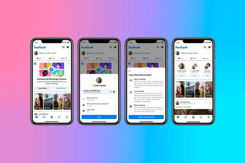 facebook messenger rooms video chat platform apps tech computer phone