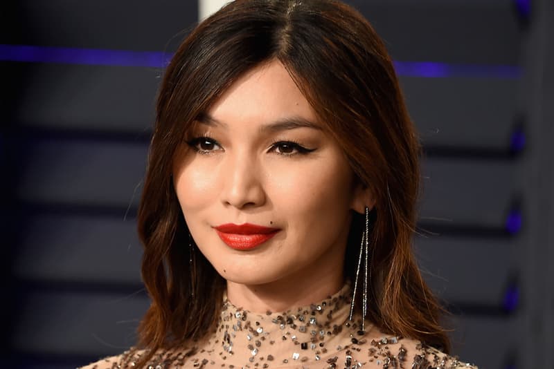 Gemma Chan Oscars 2019 Vanity Fair Party Red Carpet