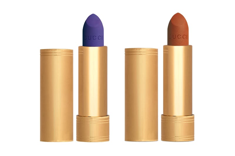 Gucci's New Limited-Edition Matte Lipstick Arrives in Purple, Orange and Brown