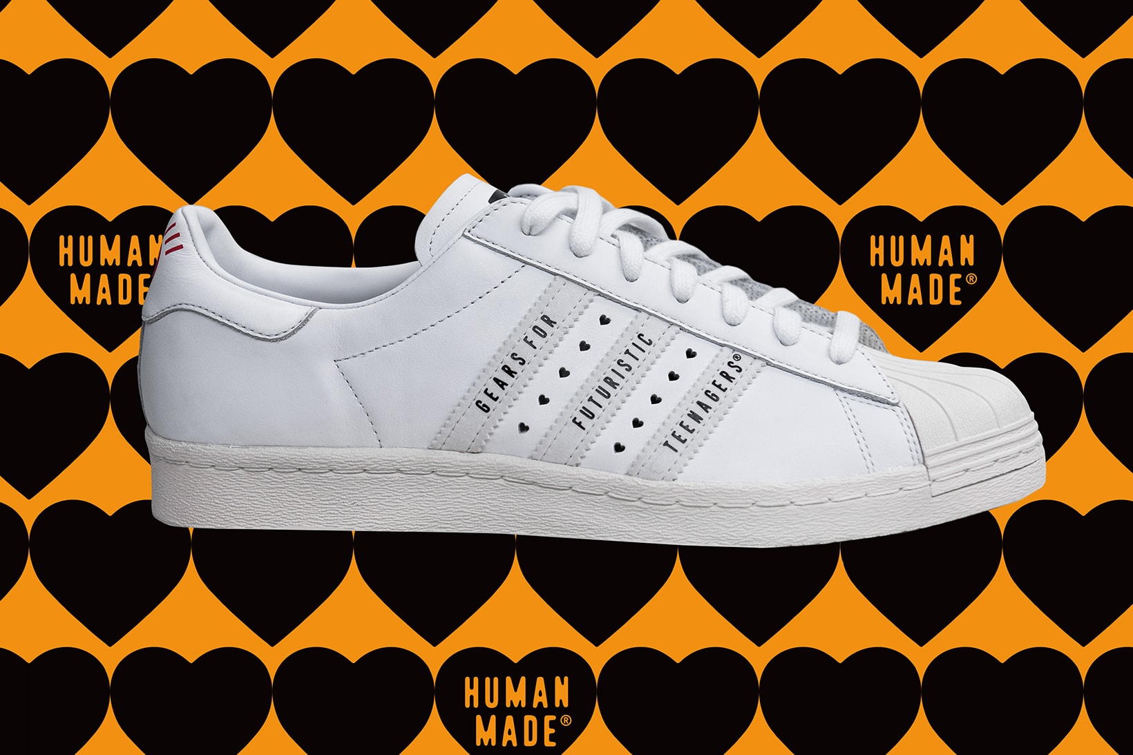 HUMAN MADE x adidas Originals Release Date Superstar 80s Sneakers Collaboration NIGO