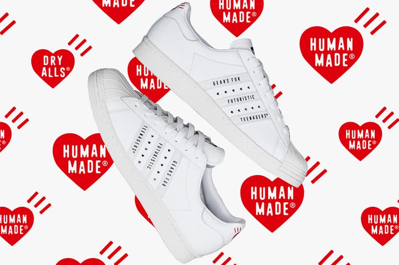 HUMAN MADE x adidas Originals Release Date Superstar 80s Sneakers Collaboration NIGO