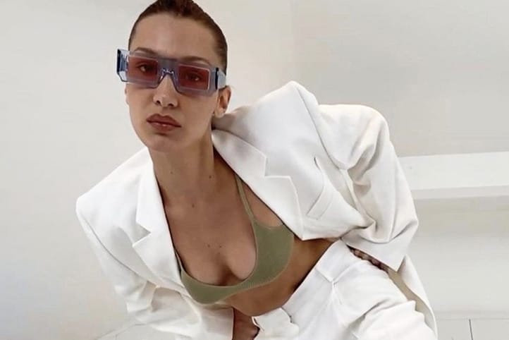 Bella Hadid and Barbie Ferreira Wear Jacquemus at Home
