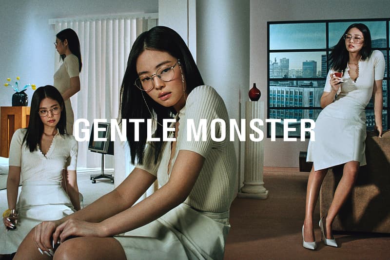 Jennie BLACKPINK x Gentle Monster Sunglasses Collaboration Collection Jentle Home Campaign