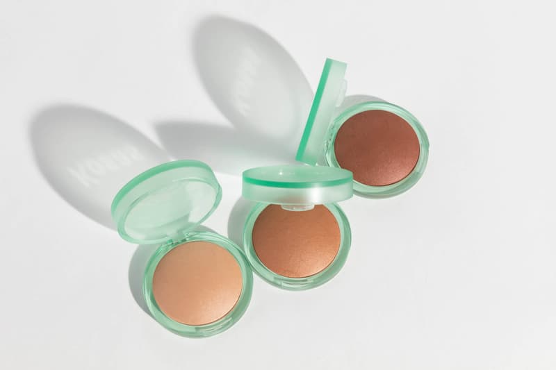 Kosas Sun Show Bronzer Makeup Product Release Moisturizing Formula Sea Glass Container Logo