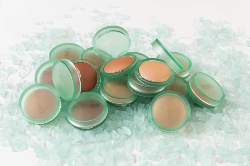 Kosas Sun Show Bronzer Makeup Product Release Moisturizing Formula Sea Glass Container Logo