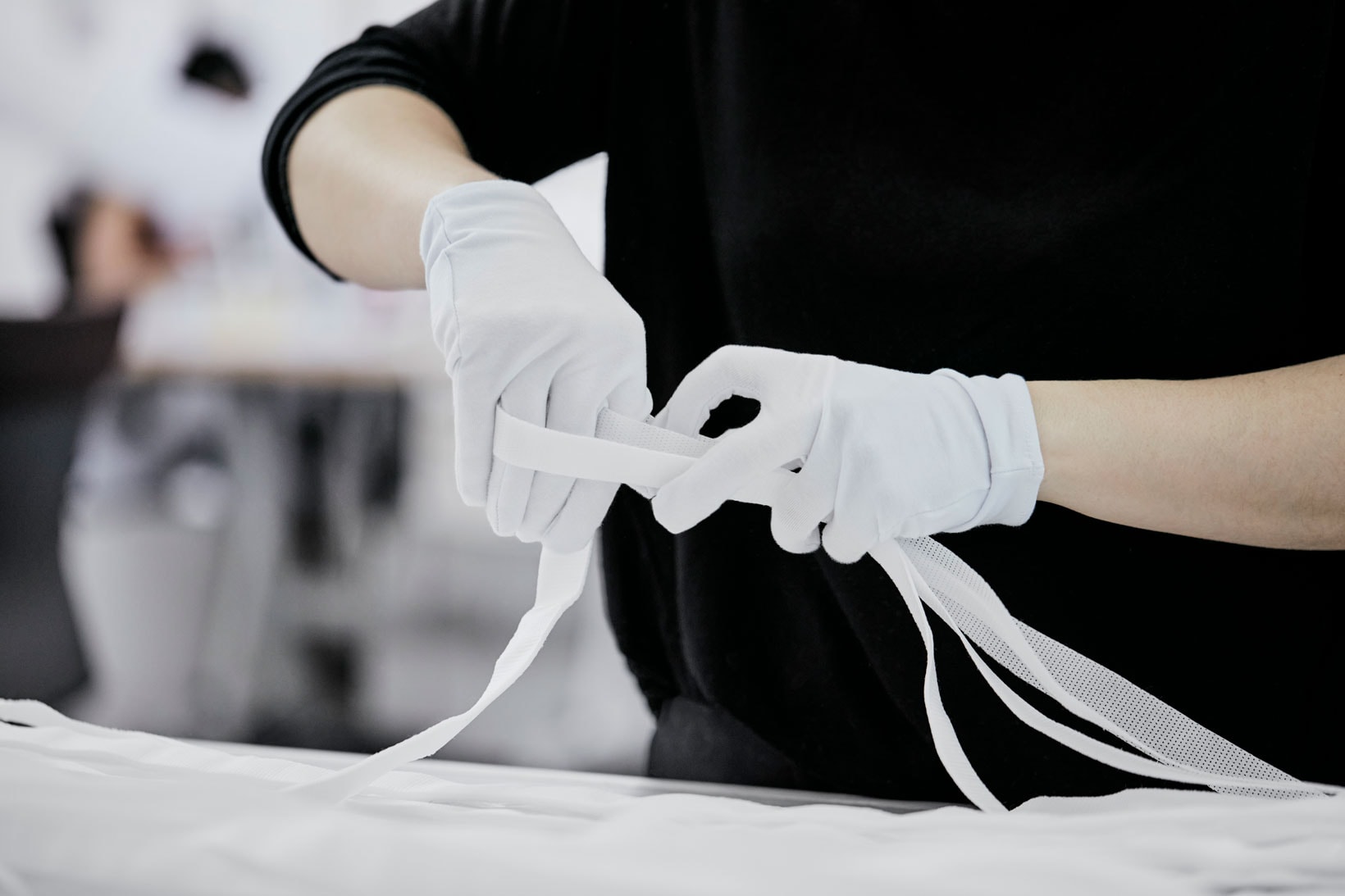 Louis Vuitton Hospital Gown Production Atelier Paris