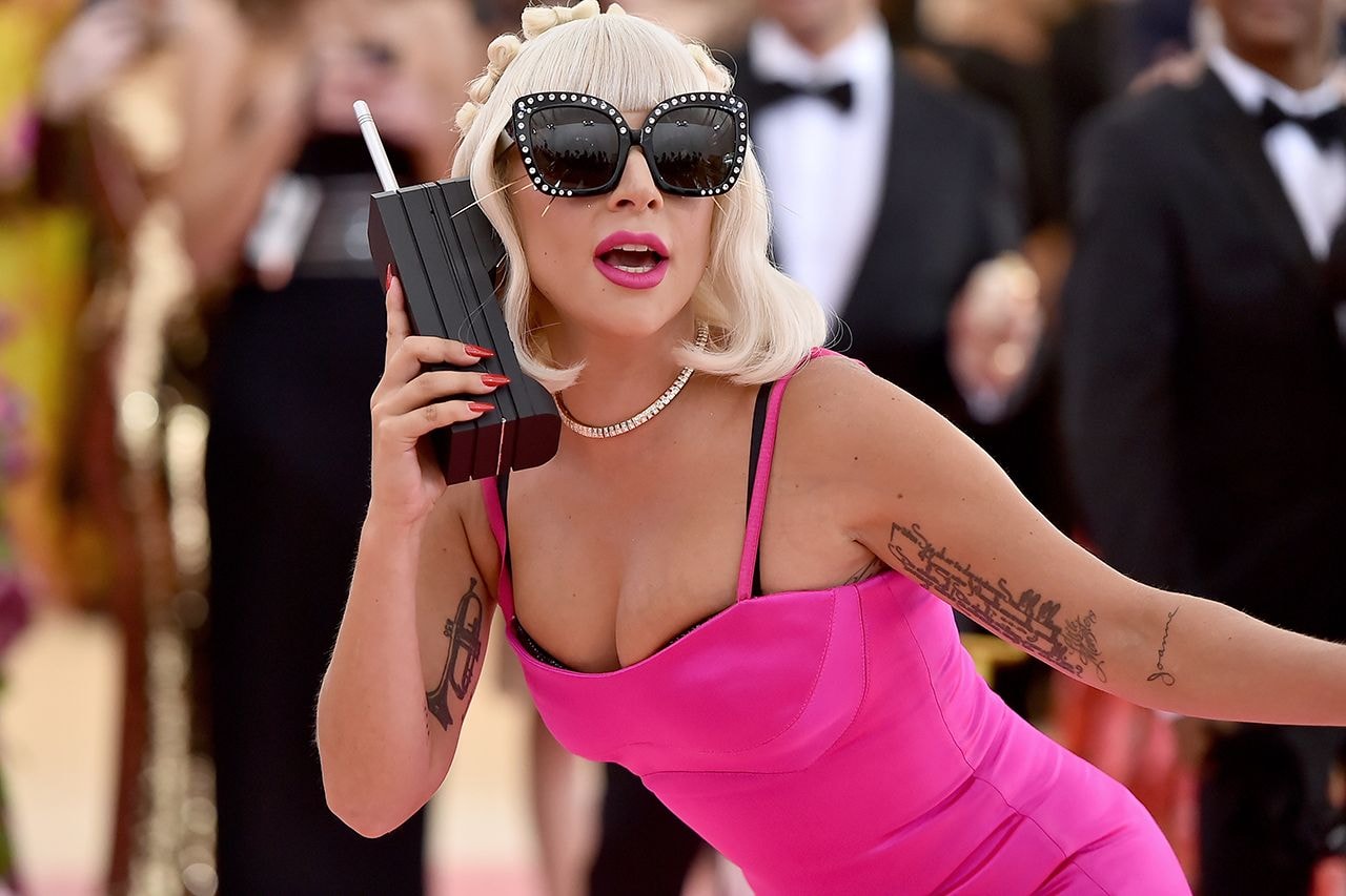 Lady Gaga Met Gala 2019 Red Carpet Camp Pink Dress