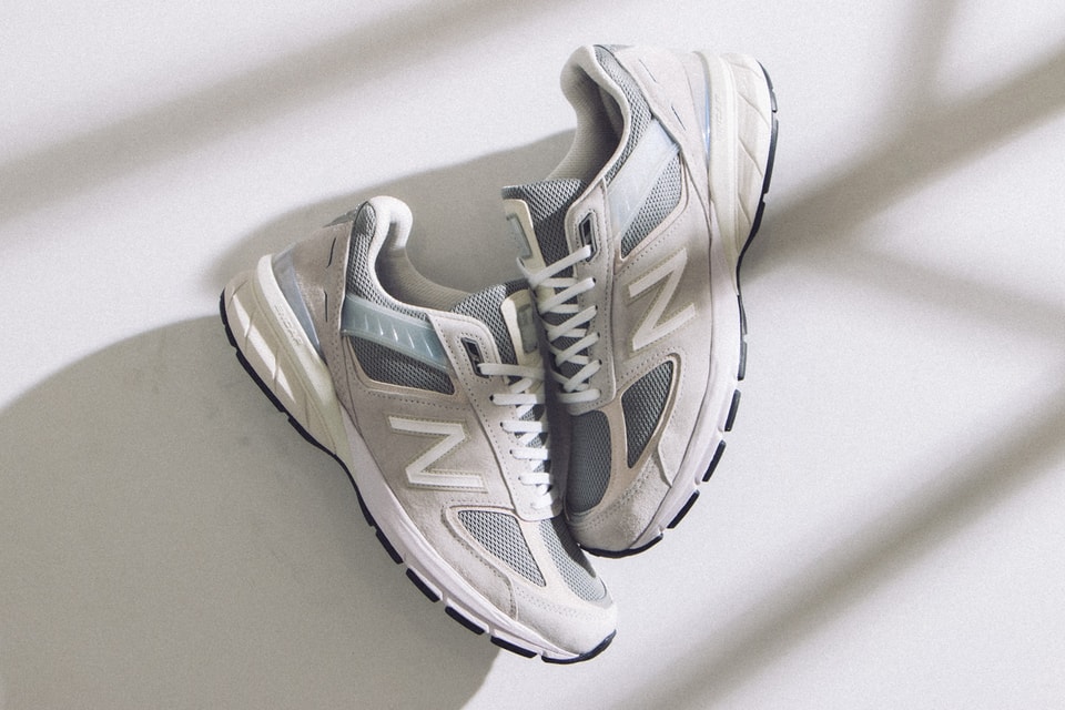 New Balance M990na5 Sneakers Grey White Release Hypebae