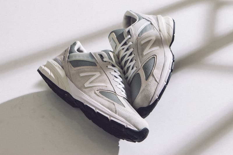 New Balance M990na5 Sneakers Grey White Release Hypebae