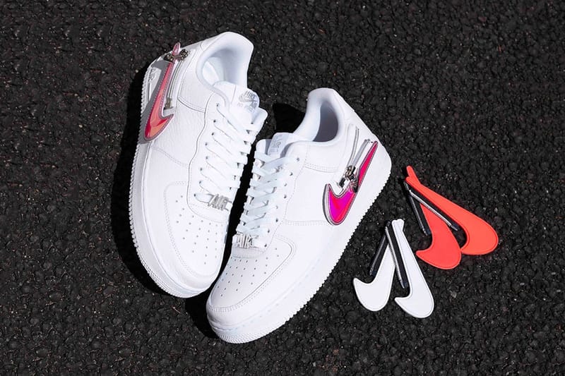 nike air force 1 with zipper