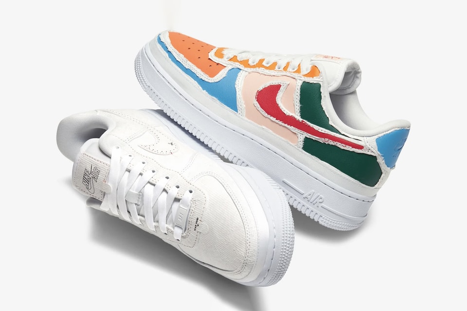 Nike Air Force 1 Reveal Layered Diy Sneaker Hypebae Nike Air Force 1 Reveal Layered Diy Sneaker Hypebae