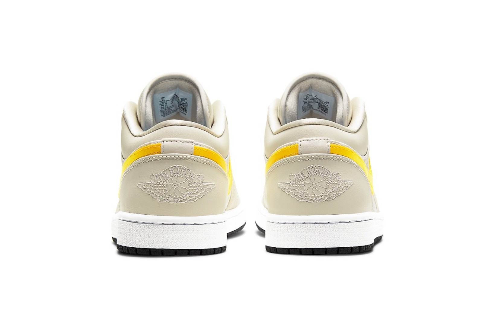 nike air jordan 1 low sneakers yellow beige shoes footwear sneakerhead