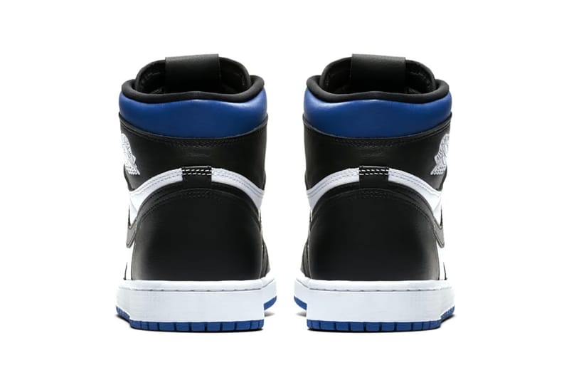 black white and blue jordans