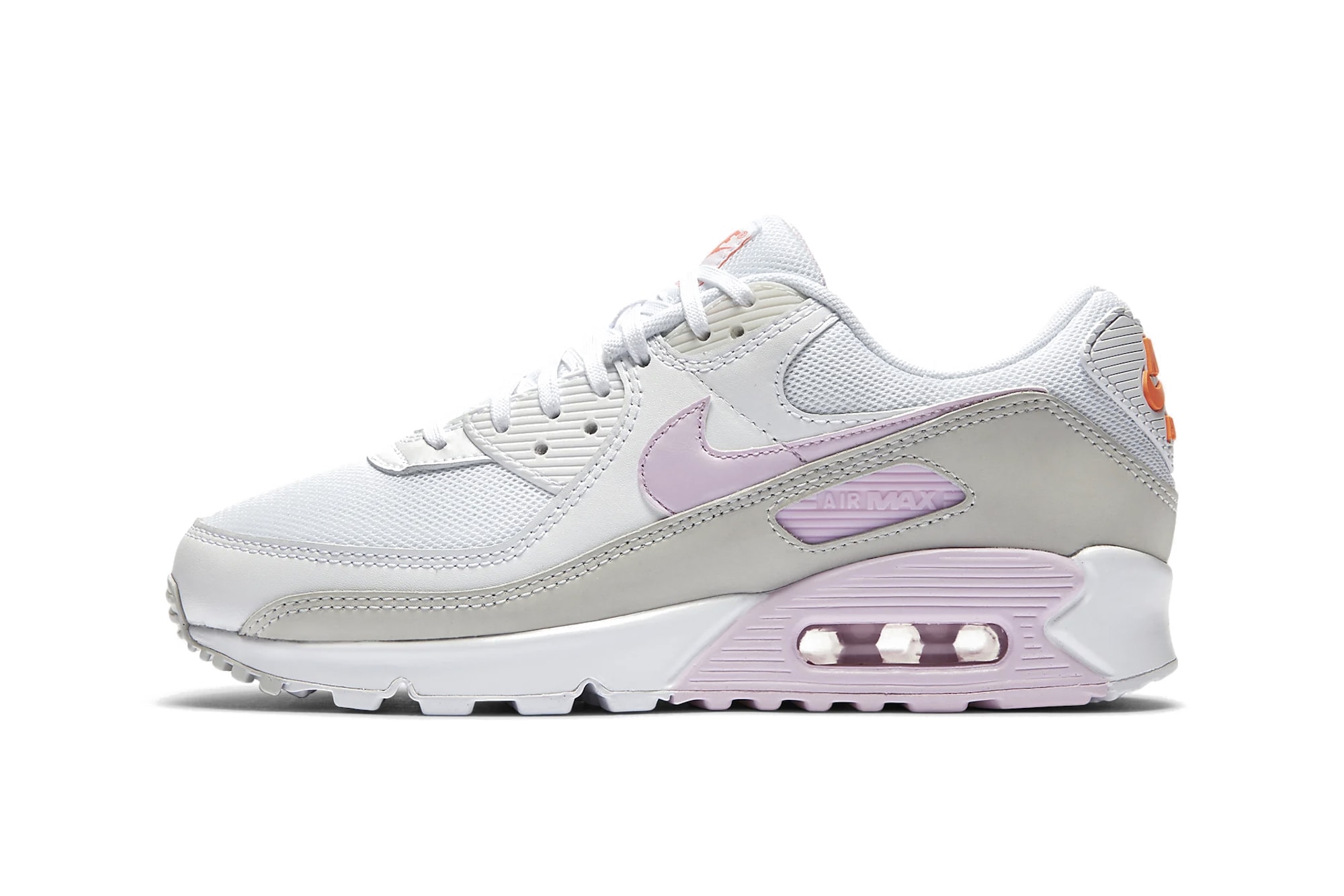 Nike Air Max 90 Pastel Purple/Pink Sneaker Shoe Sole Beige Spring Summer Release