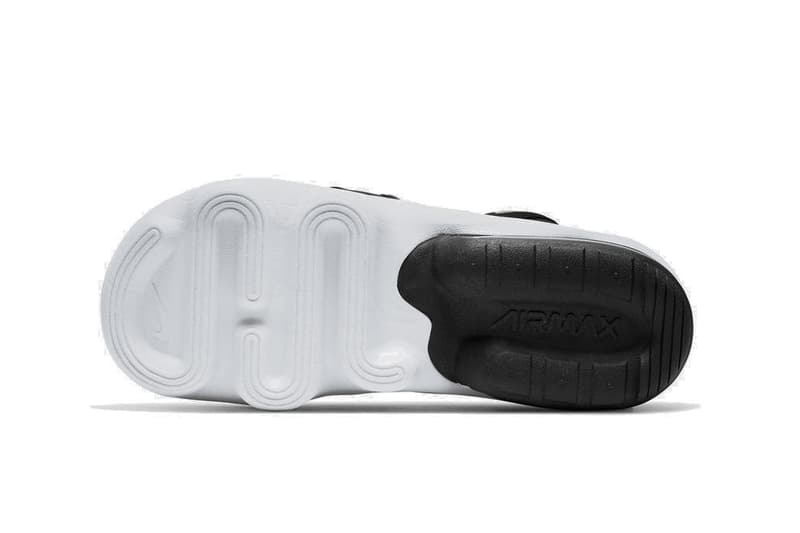 Nike Air Max Koko Platform Sandal Silhouette Release Reveal Black White 