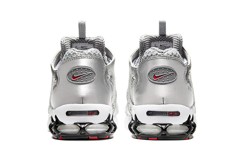 nike air zoom spiridon caged 2 smoke grey silver white black sneakers footwear sneakerhead shoes